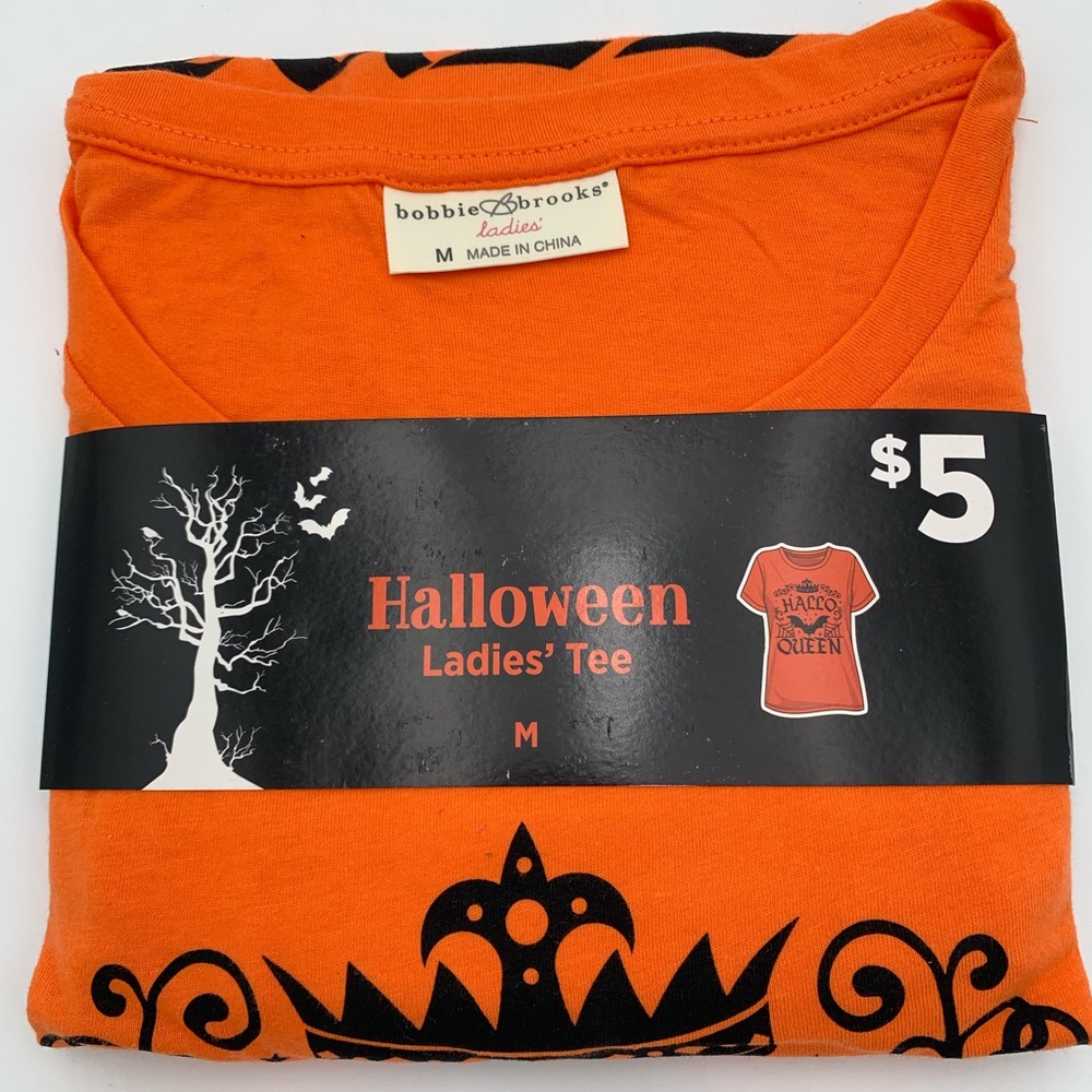 🔥 3 for $12 🔥 Orange Hallo Queen Graphic Tee